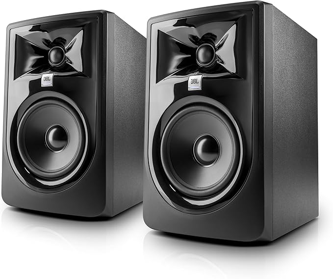 JBL 305P MkII powered studio monitors with Image Control Waveguide