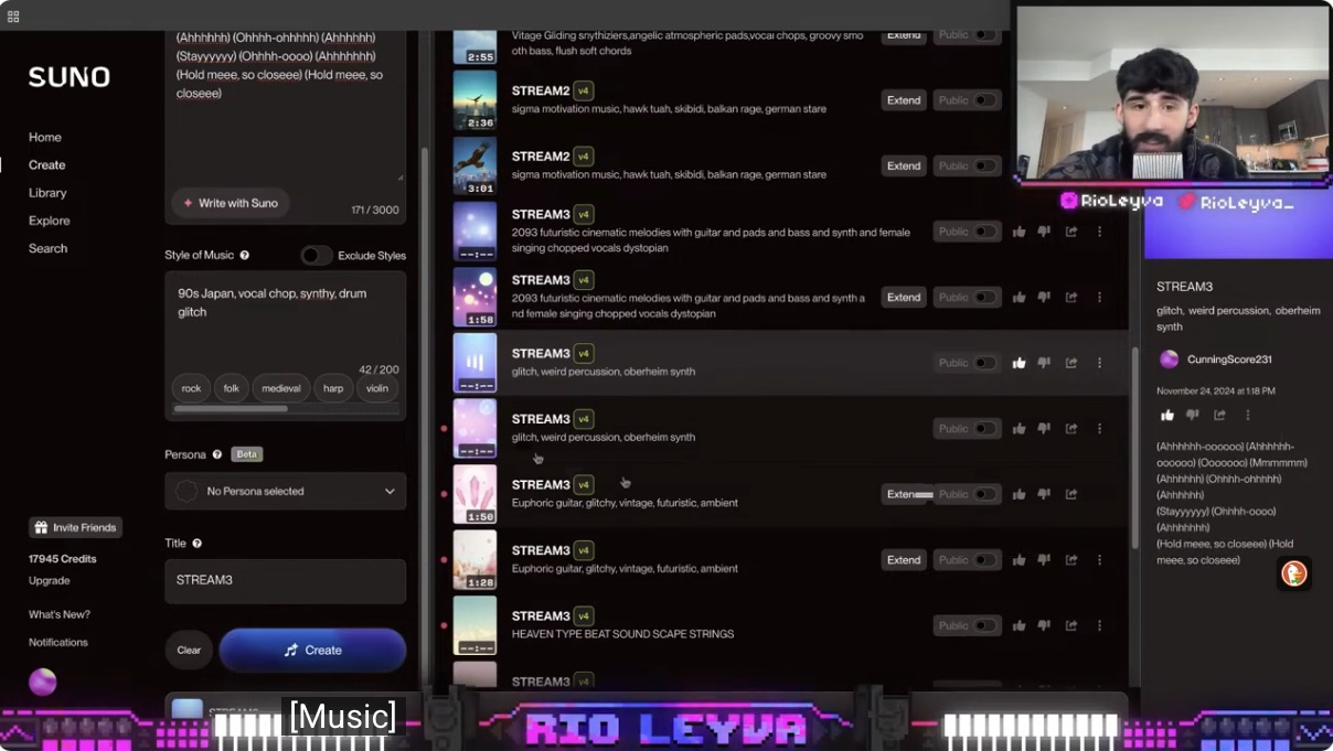 Rio Leyva tried to turn Suno into a sample pack — here is what actually worked