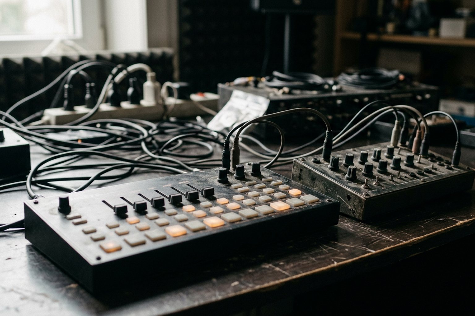 Arpeggiators and sequencers: writing with hardware — Step entry, ratcheting, and gate length as a composition tool rather…