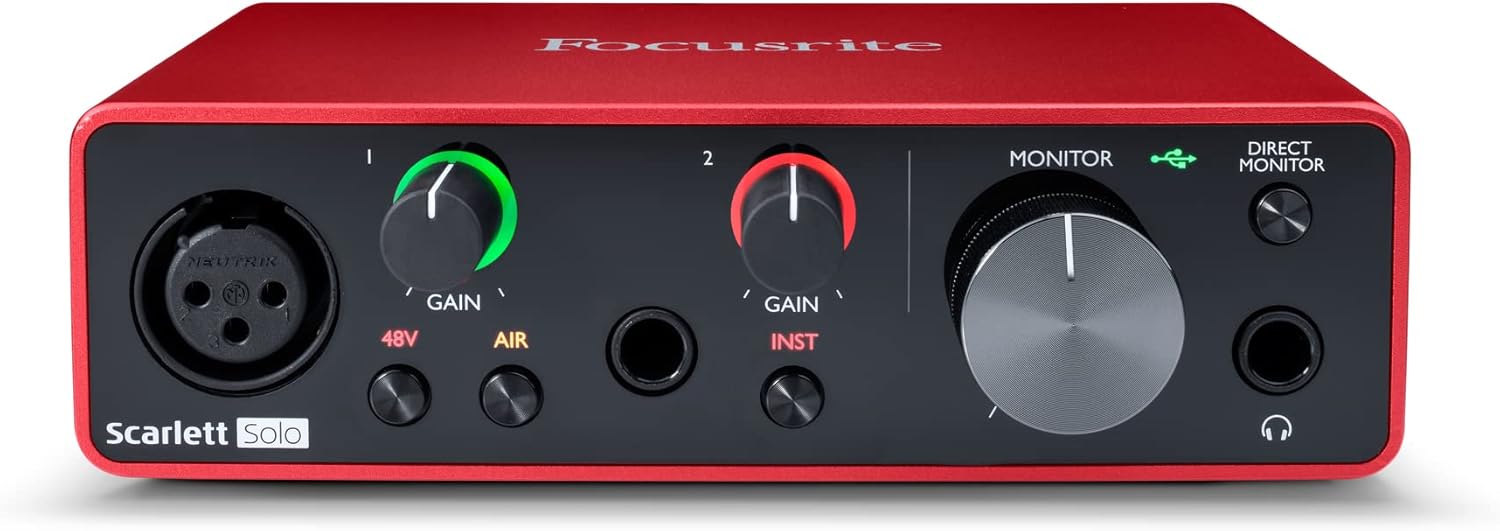 Focusrite Scarlett Solo 3rd Gen audio interface