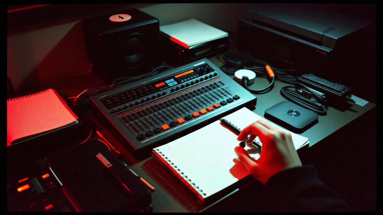 Granular synthesis on hardware: turning three seconds of audio into a whole track — Grain size, density, position and pitch