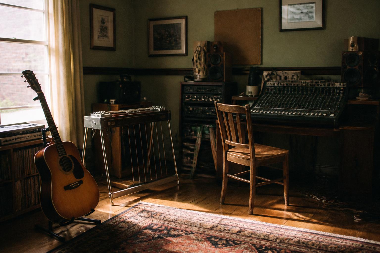 Country's biggest records are being cut in living rooms — including one at Vince Gill's house — Kenny Whitmire recorded his…