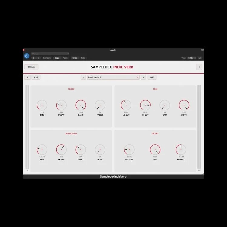 Sampledex Indie Verb 2.0 is a reverb built around ducking and Freeze — Sampledex's newest plugin is a reverb with…